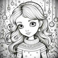 Christmas Coloring Pages photo