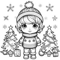 Christmas Coloring Pages photo