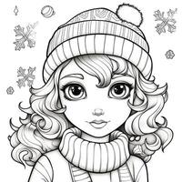 Christmas Coloring Pages photo