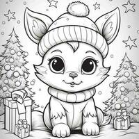 Christmas Coloring Pages photo