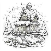 Christmas Coloring Pages photo