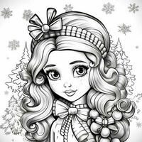 Christmas Coloring Pages photo