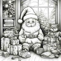 Christmas Coloring Pages photo