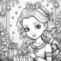 Christmas Coloring Pages photo