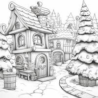 Christmas Coloring Pages photo