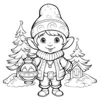 Christmas Coloring Pages photo