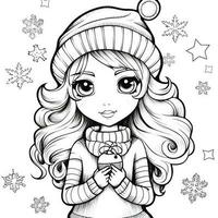 Christmas Coloring Pages photo