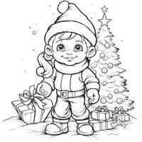 Christmas Coloring Pages photo