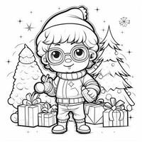 Christmas Coloring Pages photo