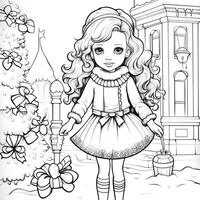 Christmas Coloring Pages photo