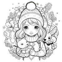 Christmas Coloring Pages photo