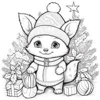 Christmas Coloring Pages photo