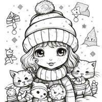 Christmas Coloring Pages photo