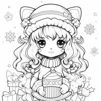 Christmas Coloring Pages photo