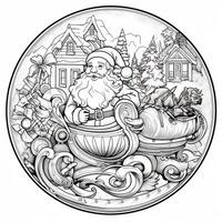 Christmas Coloring Pages photo