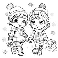 Christmas Coloring Pages photo