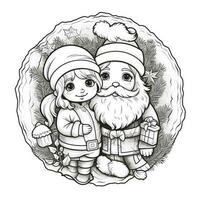 Christmas Coloring Pages photo