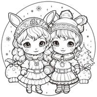 Christmas Coloring Pages photo