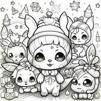 Christmas Coloring Pages photo