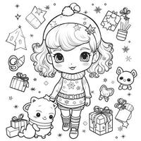 Christmas Coloring Pages photo