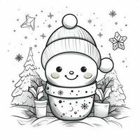 Christmas Coloring Pages photo