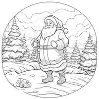 Christmas Coloring Pages photo