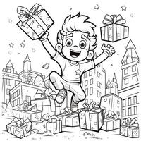 Christmas Coloring Pages photo