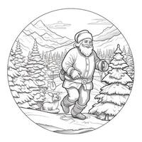 Christmas Coloring Pages photo