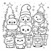 Christmas Coloring Pages photo