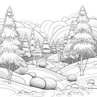 Christmas Coloring Pages photo