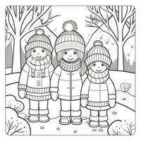 Christmas Coloring Pages photo