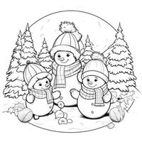 Christmas Coloring Pages photo