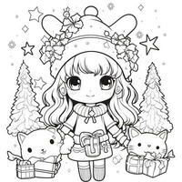 Christmas Coloring Pages photo