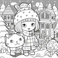 Christmas Coloring Pages photo