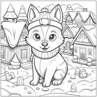 Christmas Coloring Pages photo