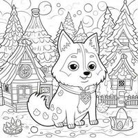 Christmas Coloring Pages photo