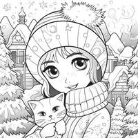 Christmas Coloring Pages photo