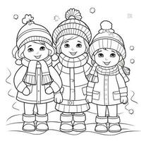 Christmas Coloring Pages photo