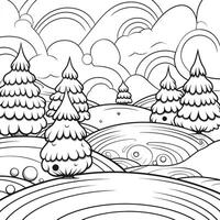 Christmas Coloring Pages photo