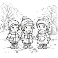 Christmas Coloring Pages photo