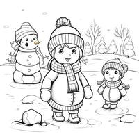 Christmas Coloring Pages photo