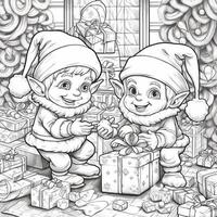 Christmas Coloring Pages photo