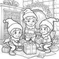 Christmas Coloring Pages photo