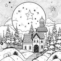 Christmas Coloring Pages photo