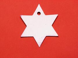 star shaped with price tags photo