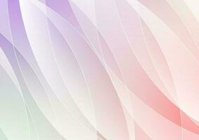 Vivid colorful soft line curve pink purple presentation background vector