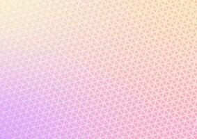Triangle soft pink gradient pattern geometric line background vector