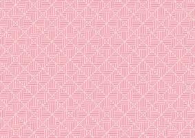 Pink triangle square pattern tile line geometric background vector