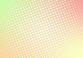 Abstract colorful gradient dot pattern circle presentation background vector