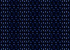 Dark blue triangle pattern digital technology presentation background vector